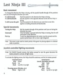 Last Ninja 3 manual page 8