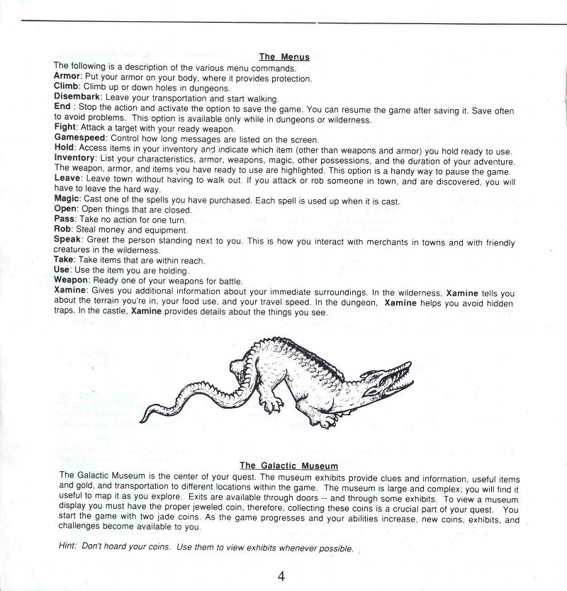 Legacy of the Ancients Manual Page 4 