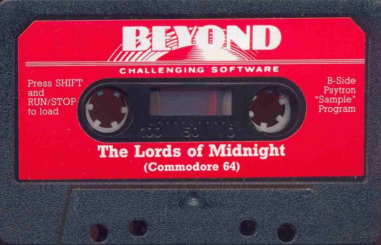 The Lords of Midnight Cassette 