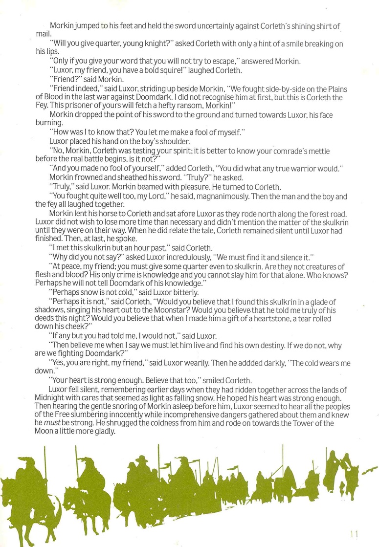 The Lords of Midnight Manual Page 11 