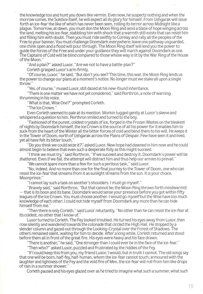 The Lords of Midnight Manual Page 15 