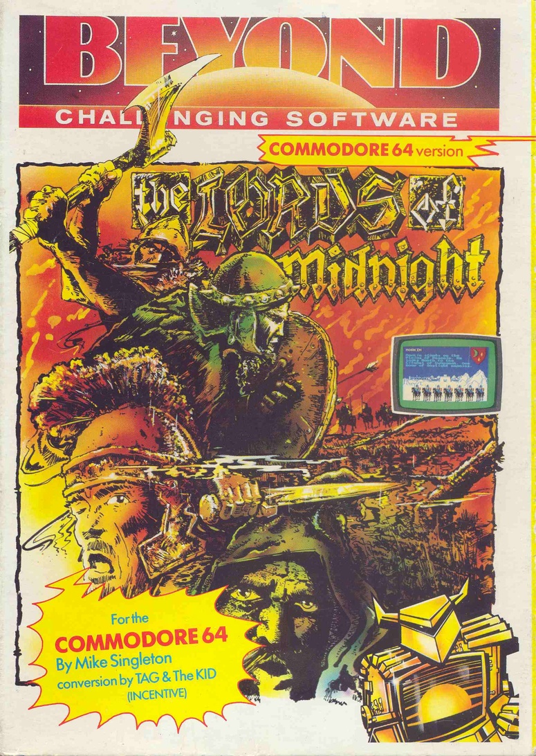 The Lords of Midnight Box Front 