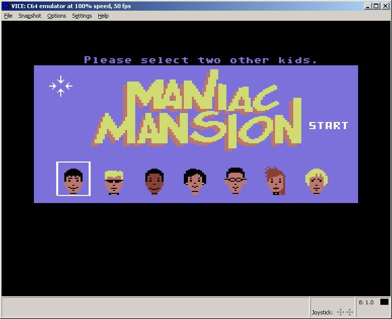 Maniac Mansion screen shot 1