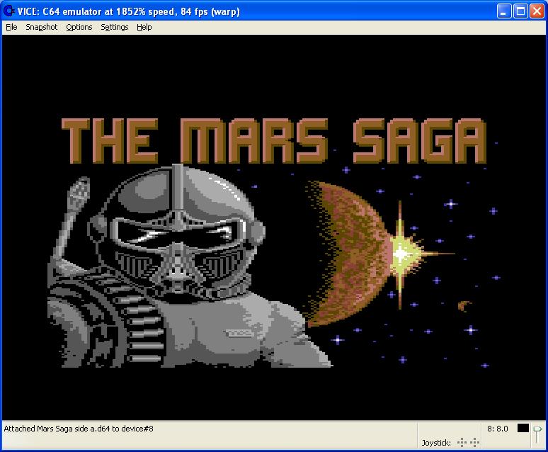 Mars Saga screen shot 1