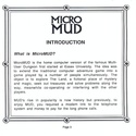 Micro Mud manual page 3