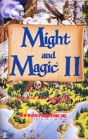 Might and Magic II manual front cover