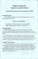 Might and Magic II instructions front