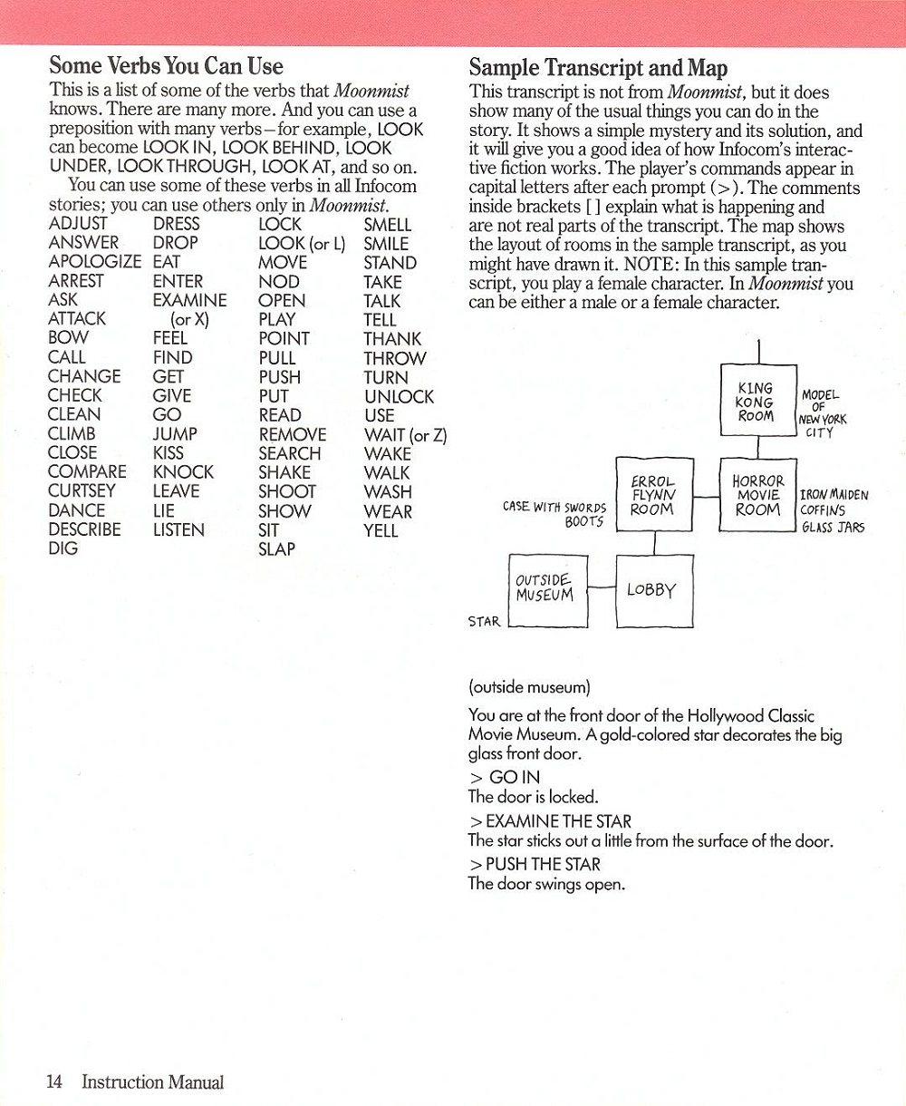 Moonmist Instruction manual page 14