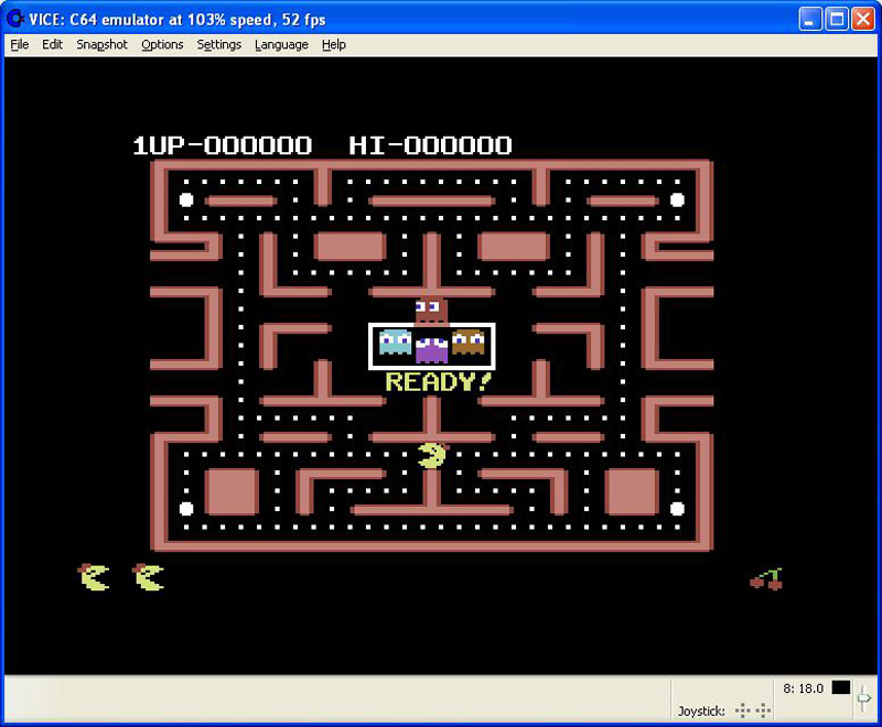 Ms. Pac-Man screen shot 2