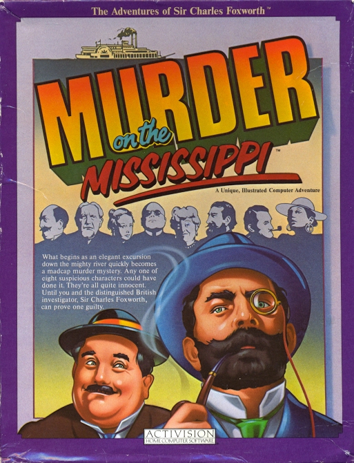 Murder on the Mississippi box front