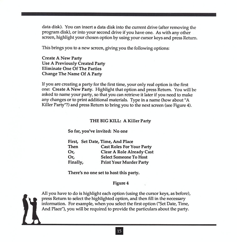Make Your Own Murder Party manual page 15