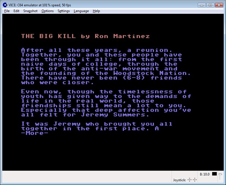 Make Your Own Murder Party screen shot 2