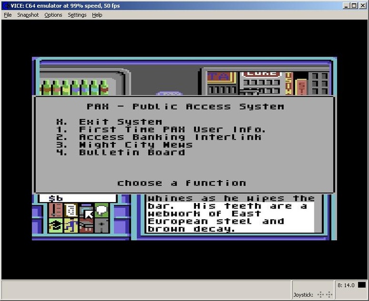 Neuromancer screen shot 3