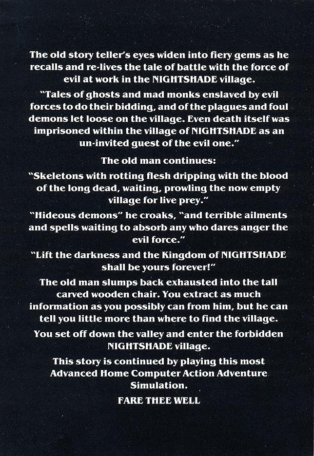 Nightshade manual page 3