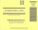 Norway 1985 business reply card 1