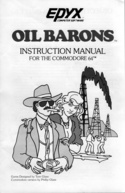 Oil Barons manual front cover