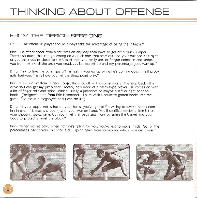 One on One: Julius Erving vs. Larry Bird manual page 6