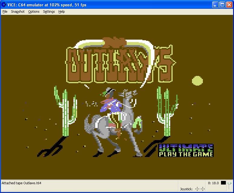 Outlaws screen shot 1