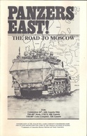 Panzers East! manual front cover