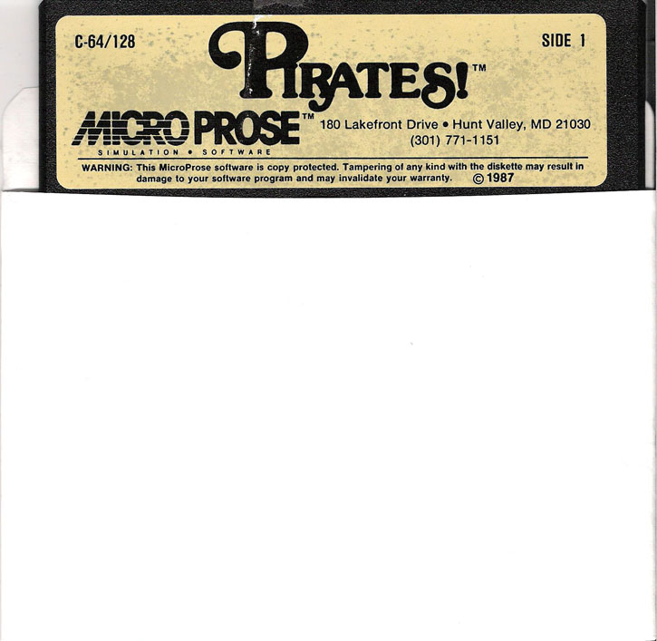 Pirates! disk