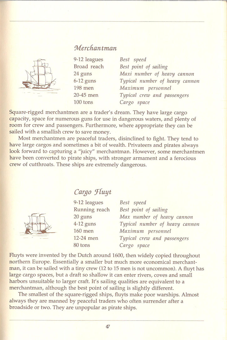 Pirates! manual page 47