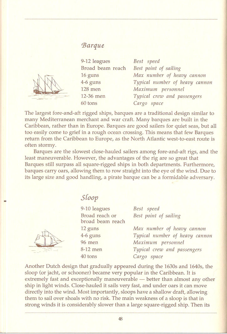 Pirates! manual page 48