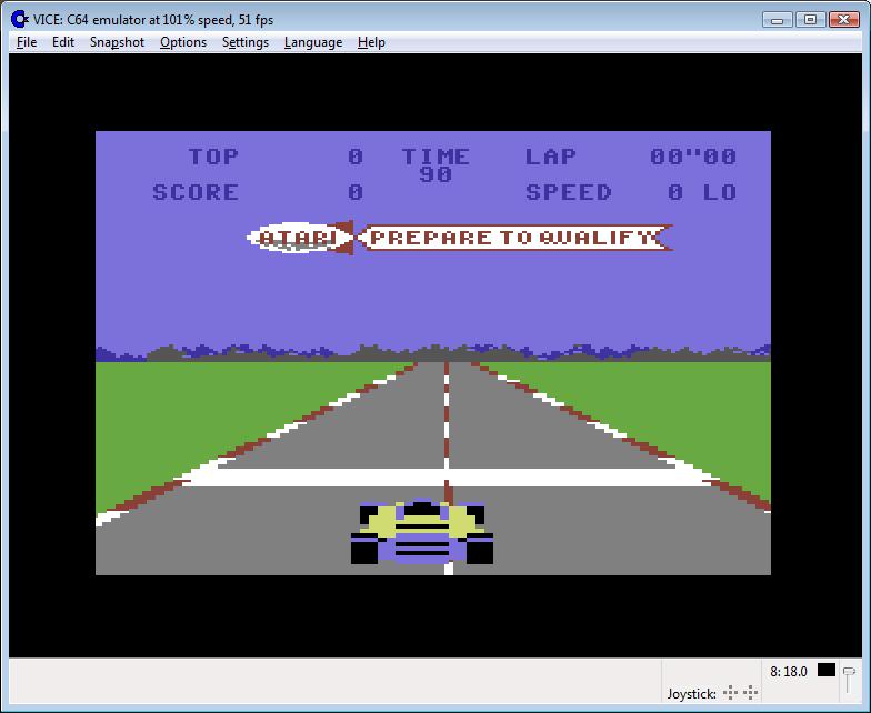 Pole Position screen shot 2