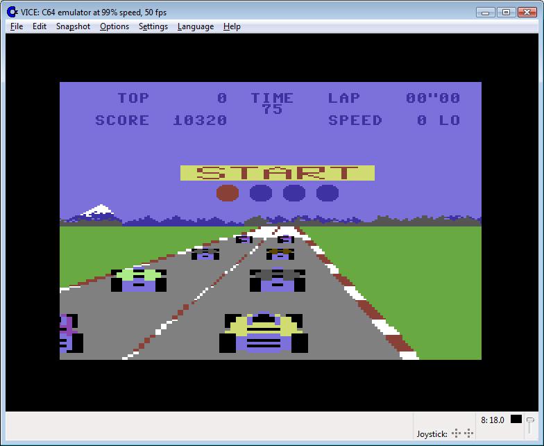 Pole Position screen shot 4