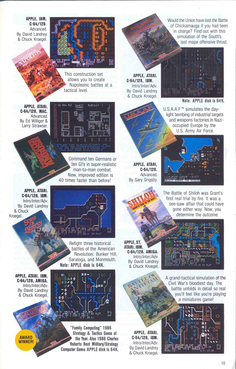 Pool of Radiance SSI 1988 Brochure 10 