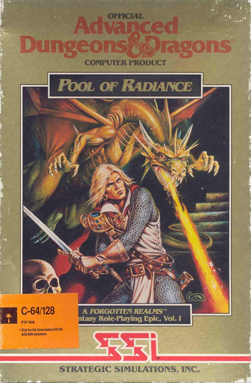 Pool of Radiance Box Front 