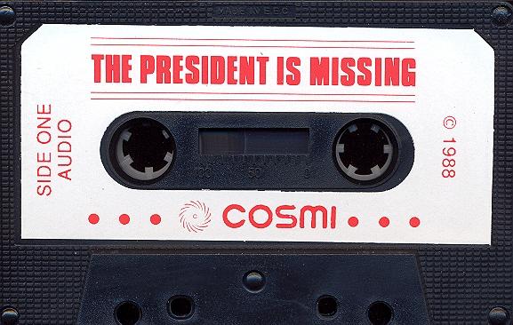 The President is Missing audio tape side 1