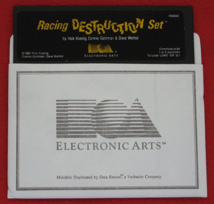 Racing Destruction Set Disk 