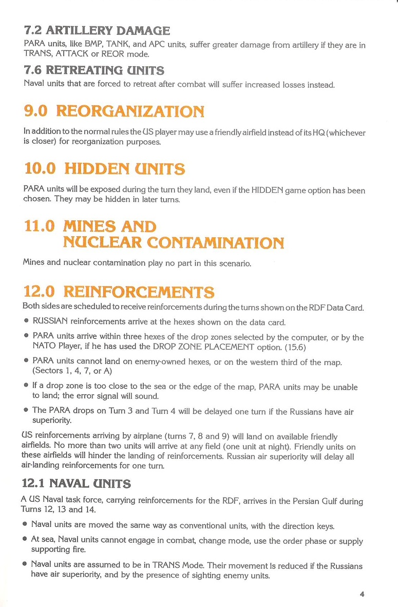 RDF 1985 Manual Page 4 