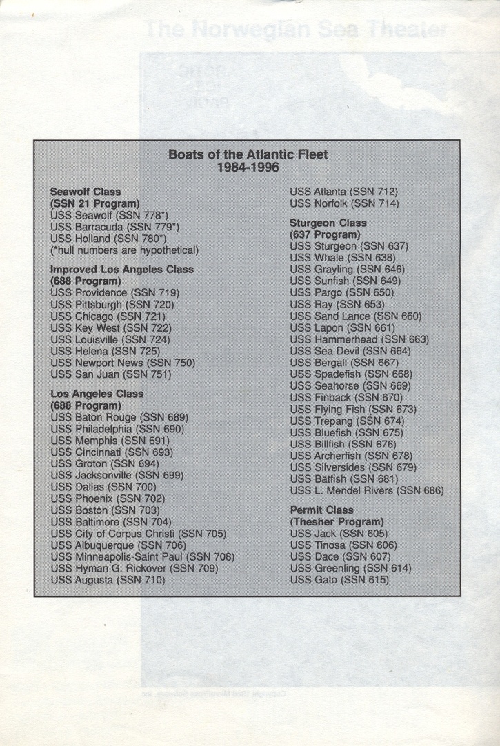 Red Storm Rising combat operations manual map insert 4