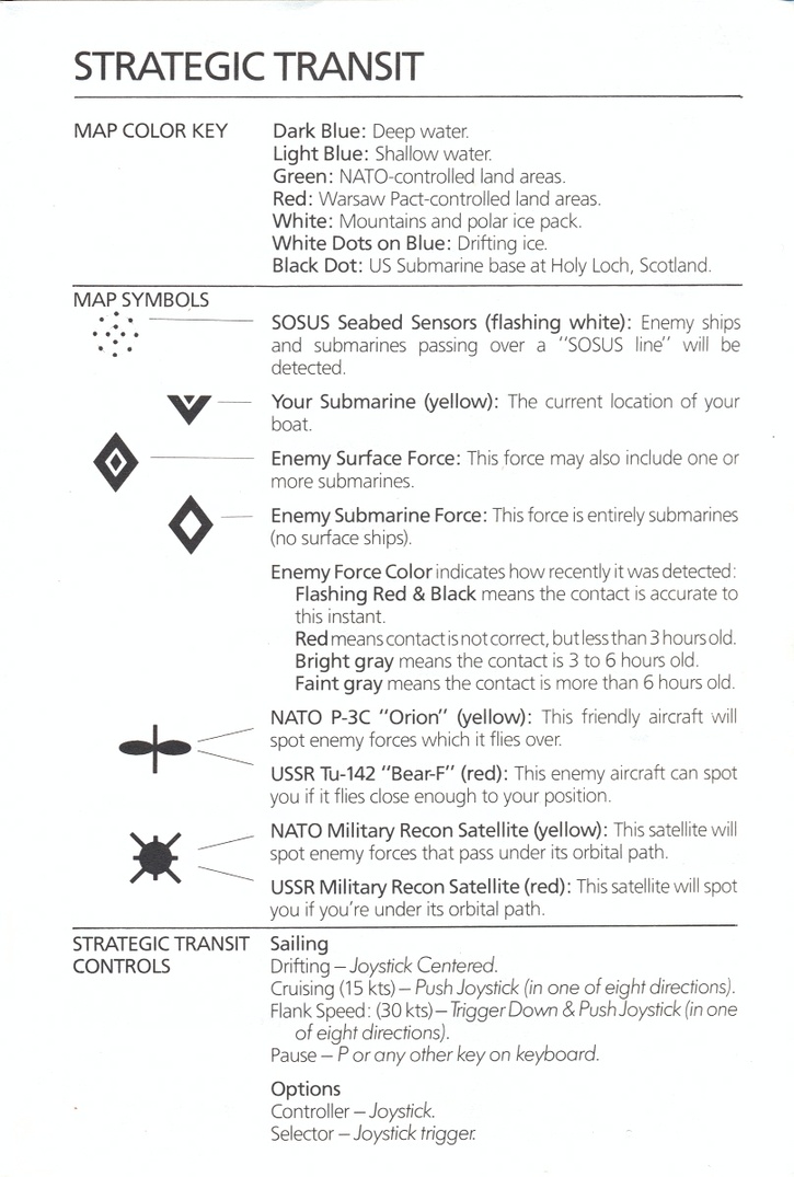 Red Storm Rising technical supplement page 3