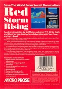 Red Storm Rising box back