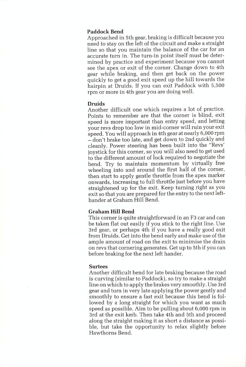 Revs racing programme page 23