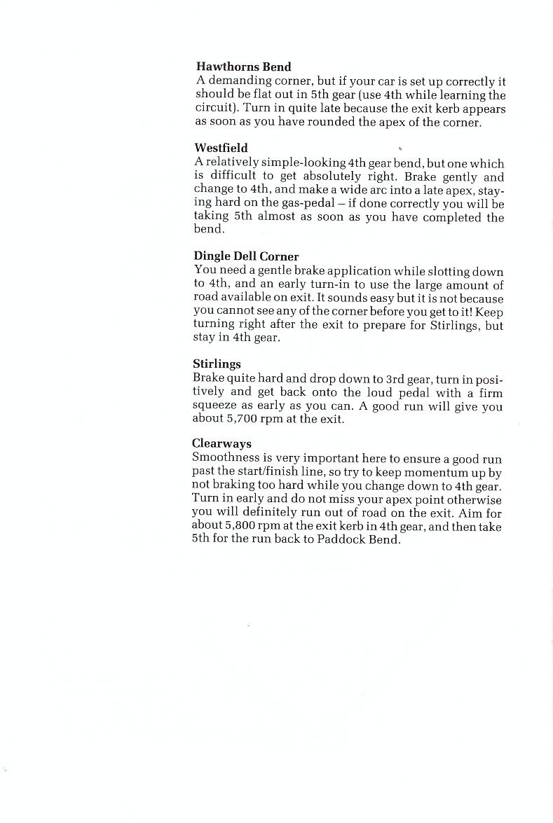 Revs racing programme page 24