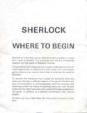 Sherlock beginners tips page 1