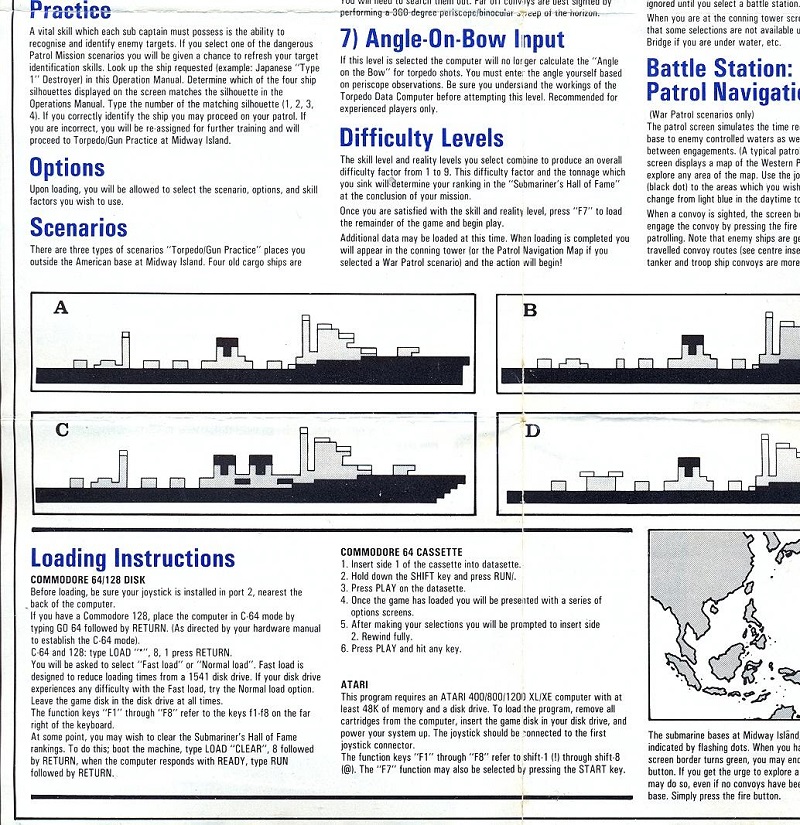 Silent Service Instructions 1 front bottom left