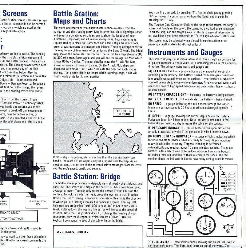 Silent Service Instructions 1 front top right