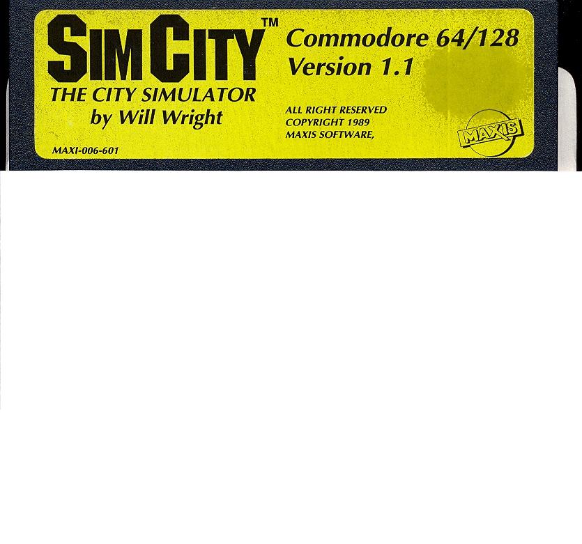 SimCity disk