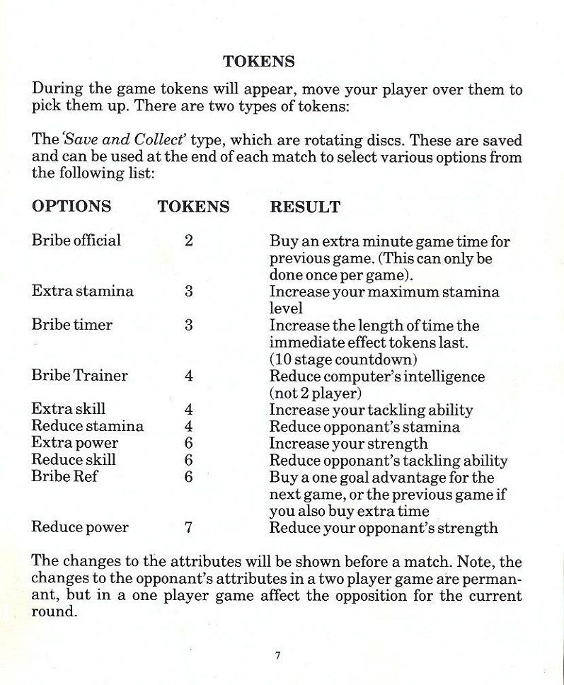 Speedball manual page 7