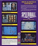 Speedball 2: Brutal Deluxe box back