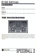 Speedball 2: Brutal Deluxe manual page 2