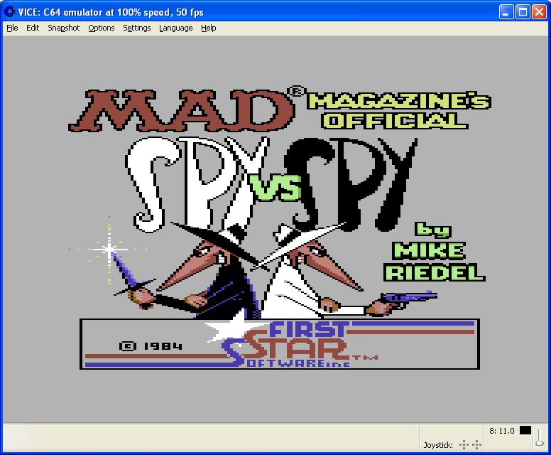 Spy vs. Spy screen shot 1