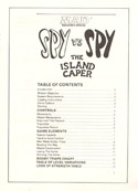 Spy vs. Spy: The Island Caper manual page 1