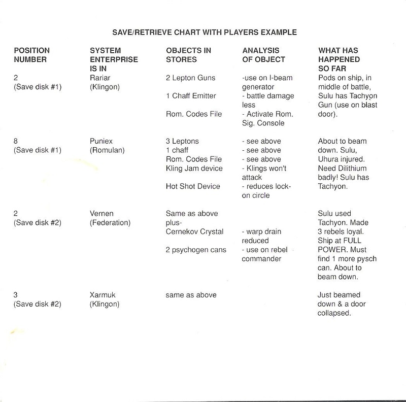 Star Trek, The Rebel Universe instructions page 3