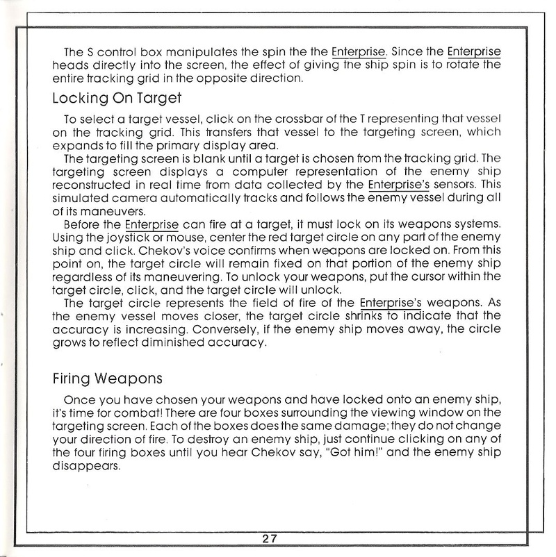 Star Trek, The Rebel Universe manual page 26