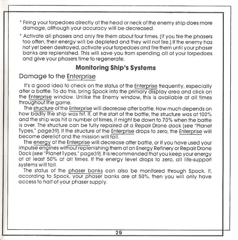 Star Trek, The Rebel Universe manual page 29